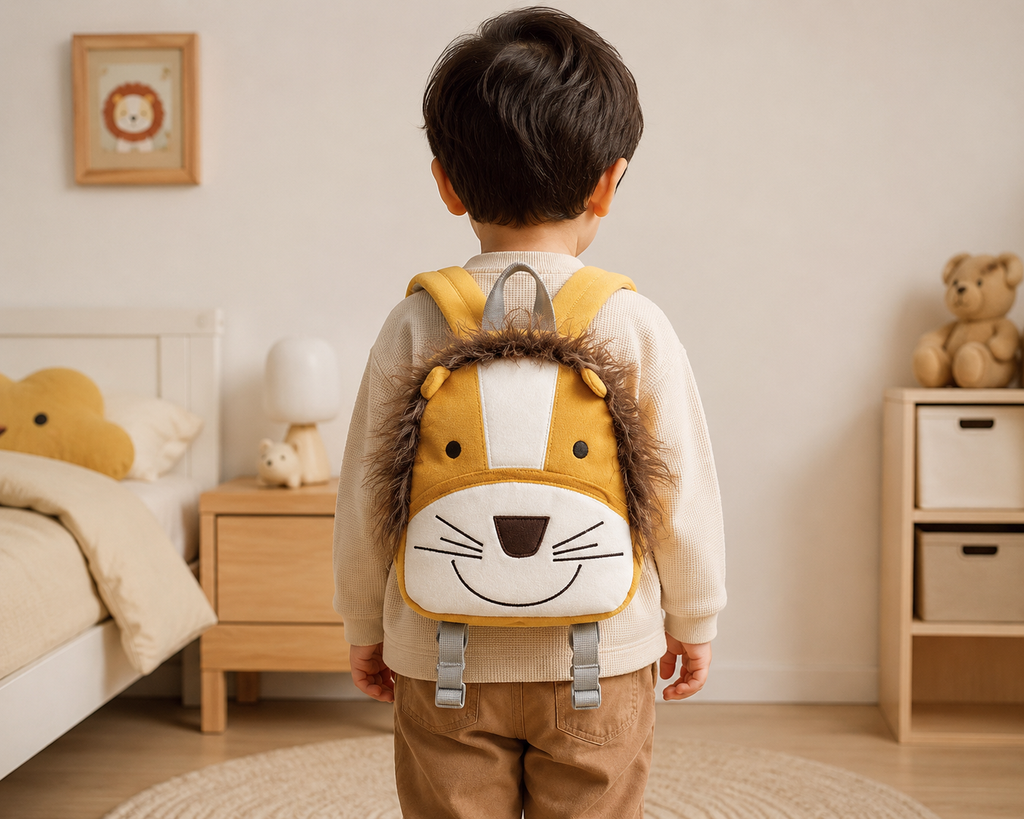 Leo Goldenmane Lion Backpack