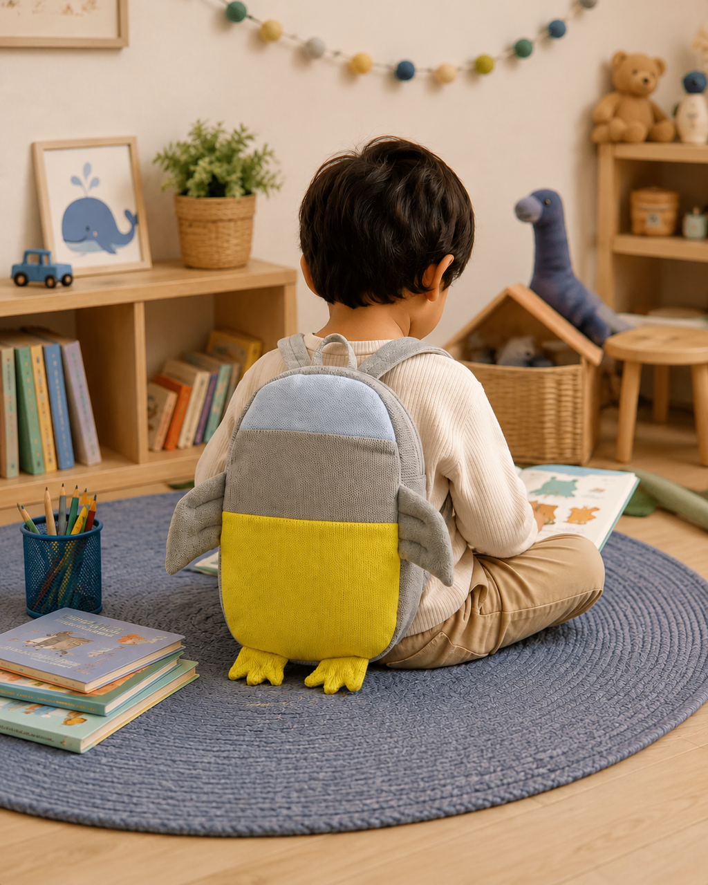 Pippin Frostwing Penguin Backpack