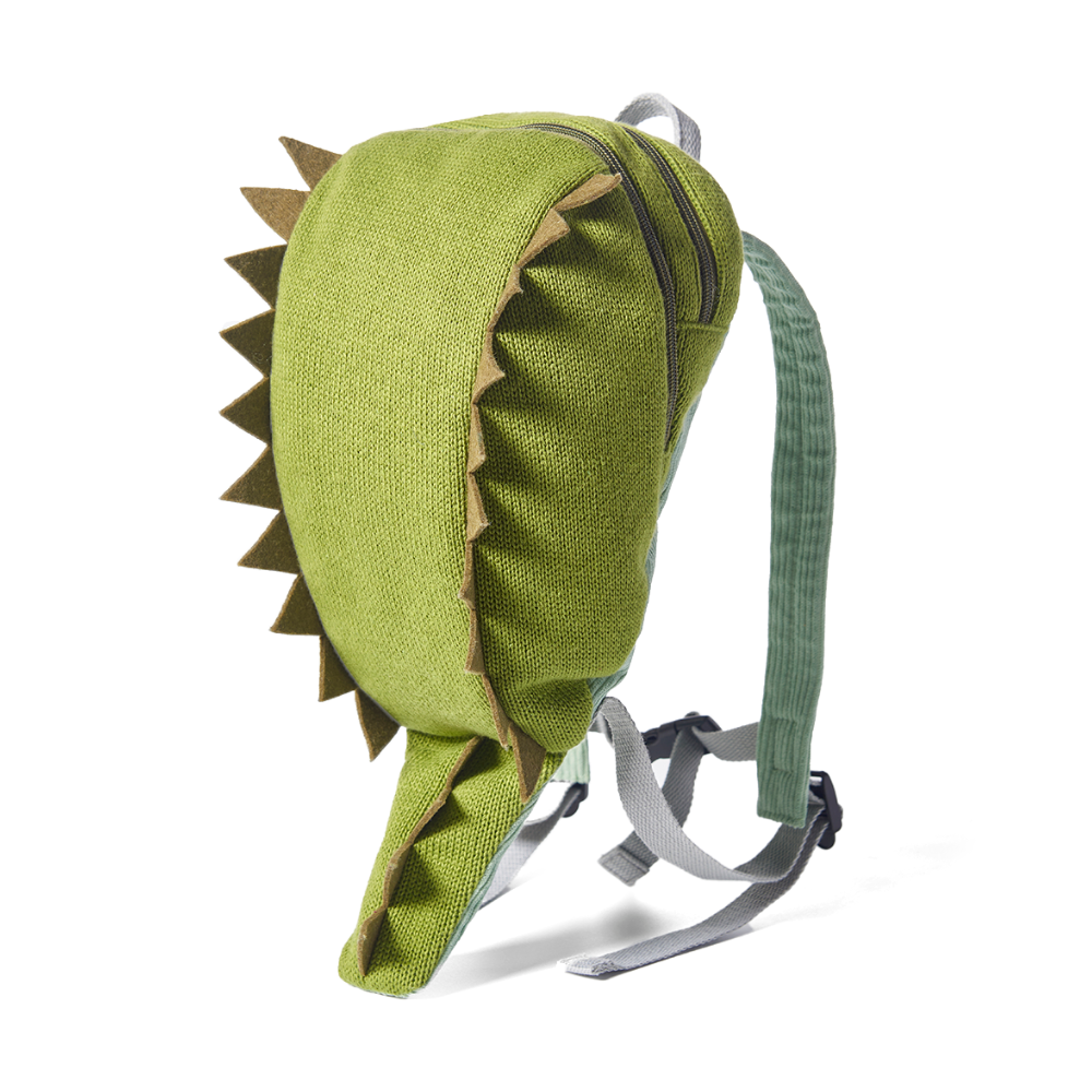 The Green Dino Backpack