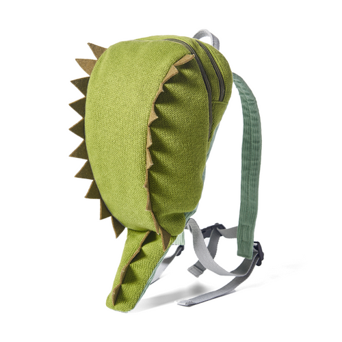 The Green Dino Backpack