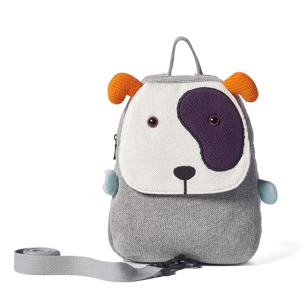 The Grey Doggy Backpack
