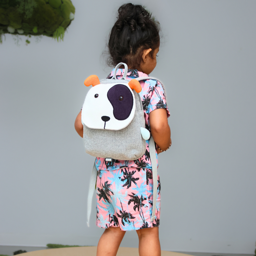 The Grey Doggy Backpack