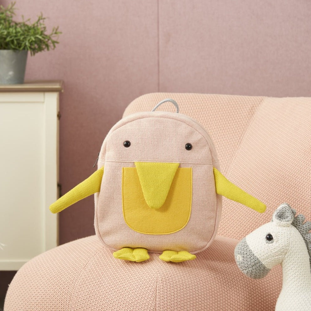 The Pink Penguin Backpack