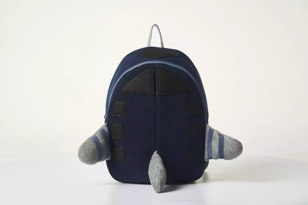 The Blue Rocket  Backpack