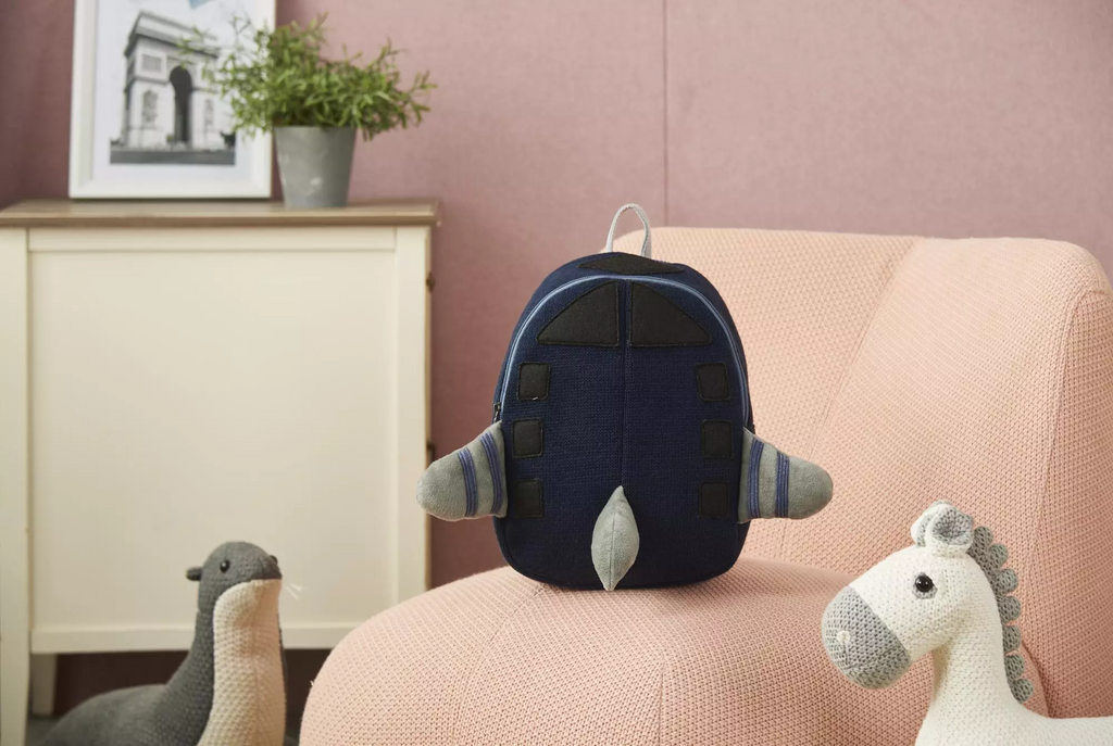 The Blue Rocket  Backpack