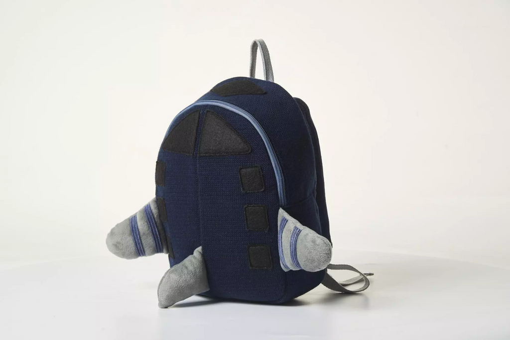 The Blue Rocket  Backpack