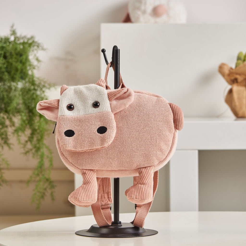 The Pink Moo Backpack