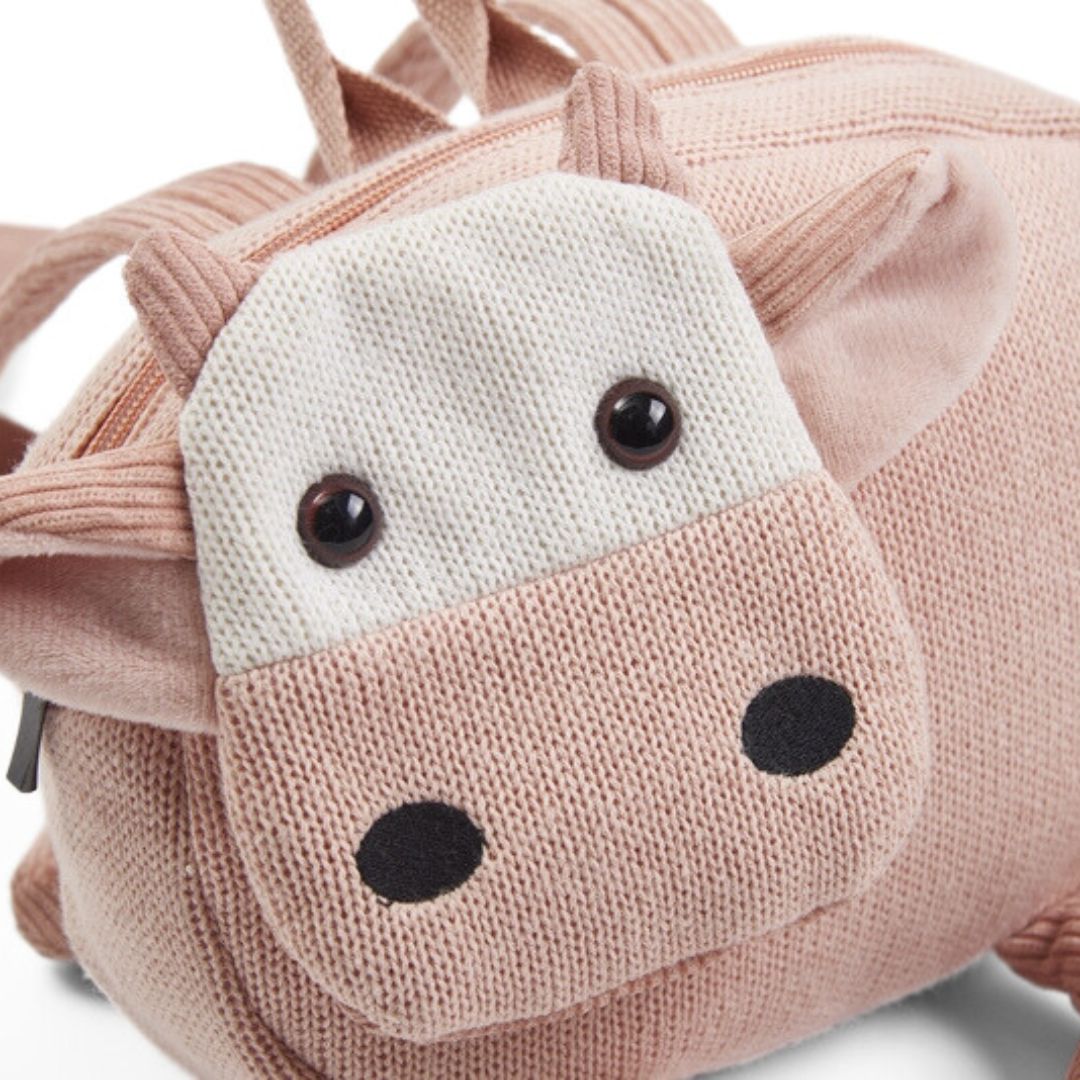 The Pink Moo Backpack