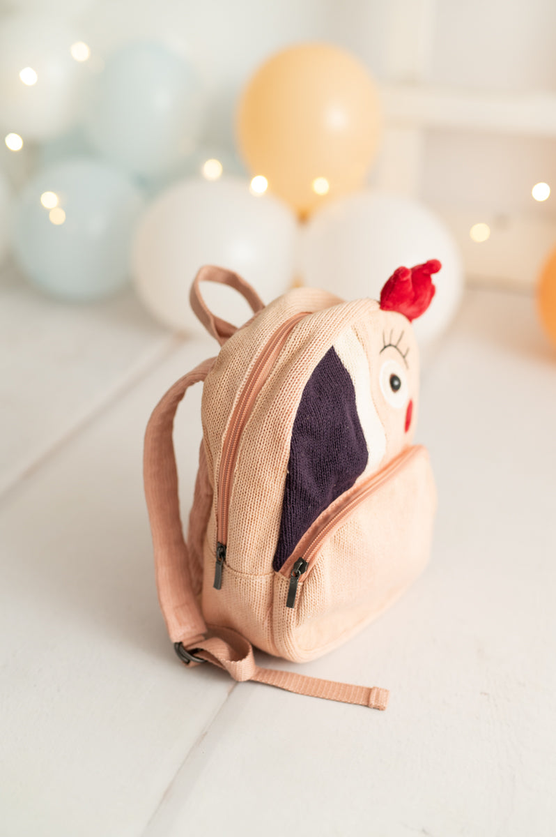 Pink Arial Backpack