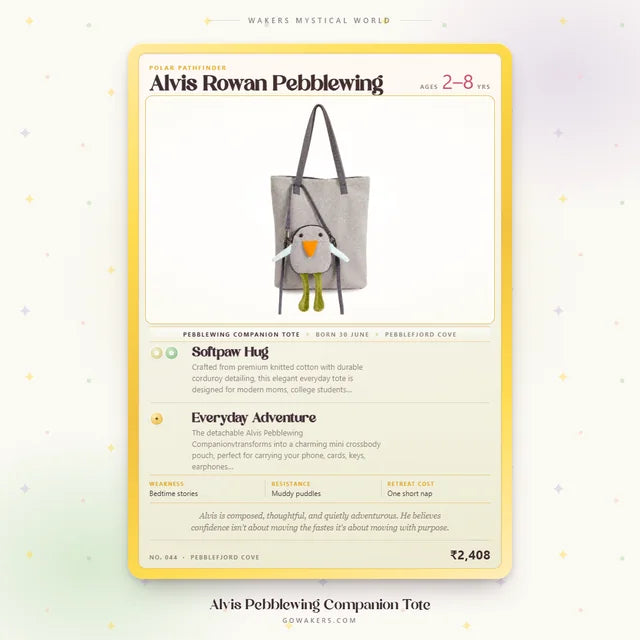Alvis Rowan Pebblewing — WAKERS Mystical World card