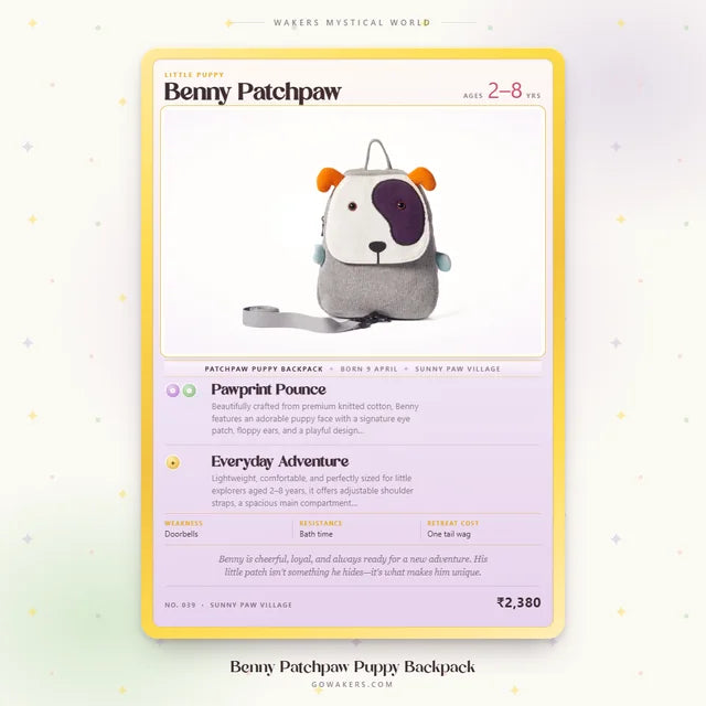 Benny Patchpaw — WAKERS Mystical World card