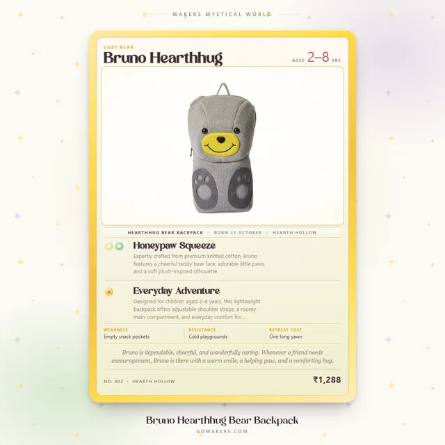 Bruno Hearthhug — WAKERS Mystical World card