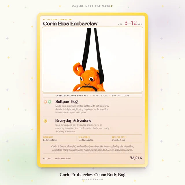 Corin Elias Emberclaw — WAKERS Mystical World card