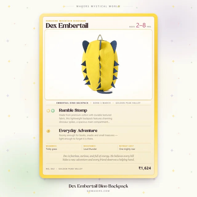 Dex Embertail — WAKERS Mystical World card