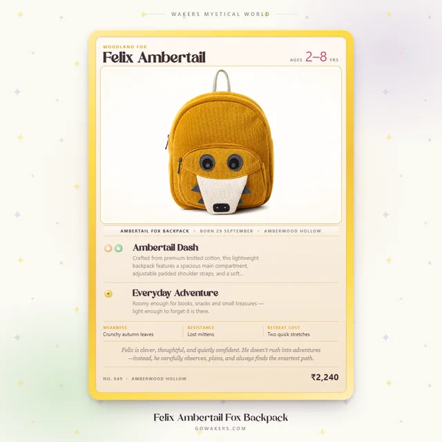 Felix Ambertail — WAKERS Mystical World card