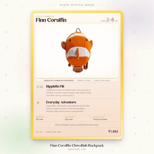 Finn Coralfin — WAKERS Mystical World card