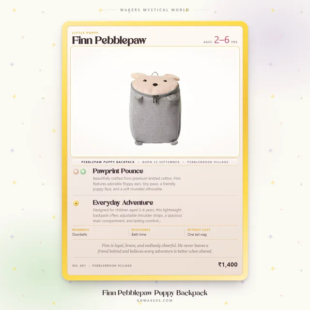 Finn Pebblepaw — WAKERS Mystical World card
