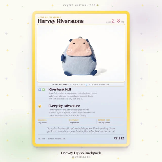 Harvey Riverstone — WAKERS Mystical World card