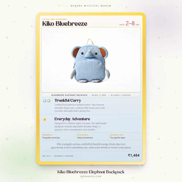 Kiko Bluebreeze — WAKERS Mystical World card