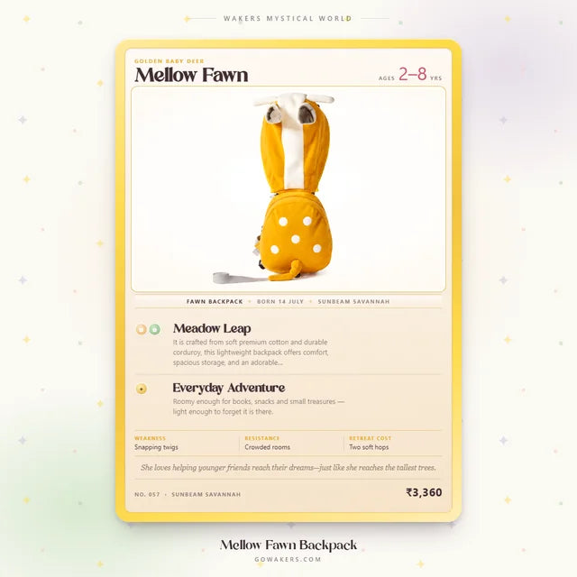 Mellow Fawn — WAKERS Mystical World card