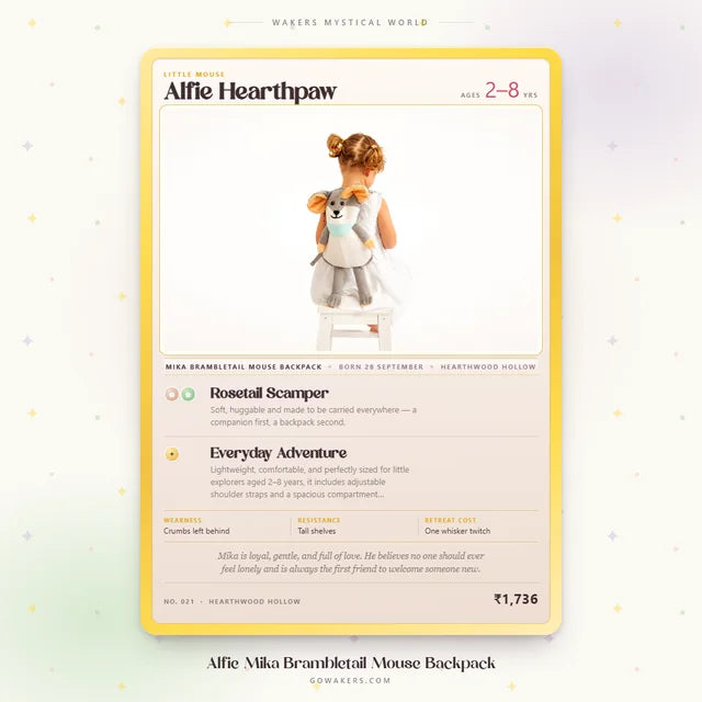 Alfie Hearthpaw — WAKERS Mystical World card