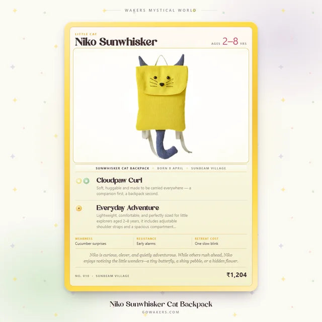 Niko Sunwhisker — WAKERS Mystical World card