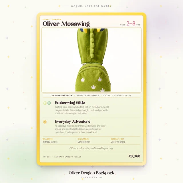 Oliver Mosswing — WAKERS Mystical World card