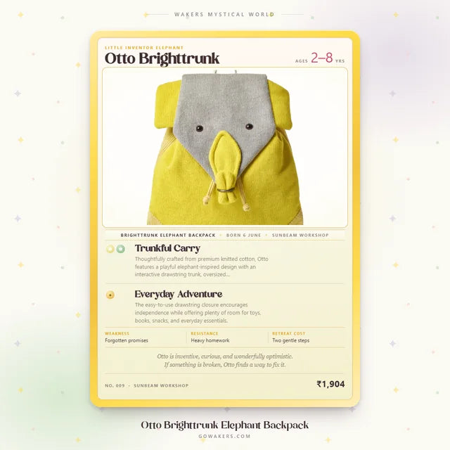 Otto Brighttrunk — WAKERS Mystical World card