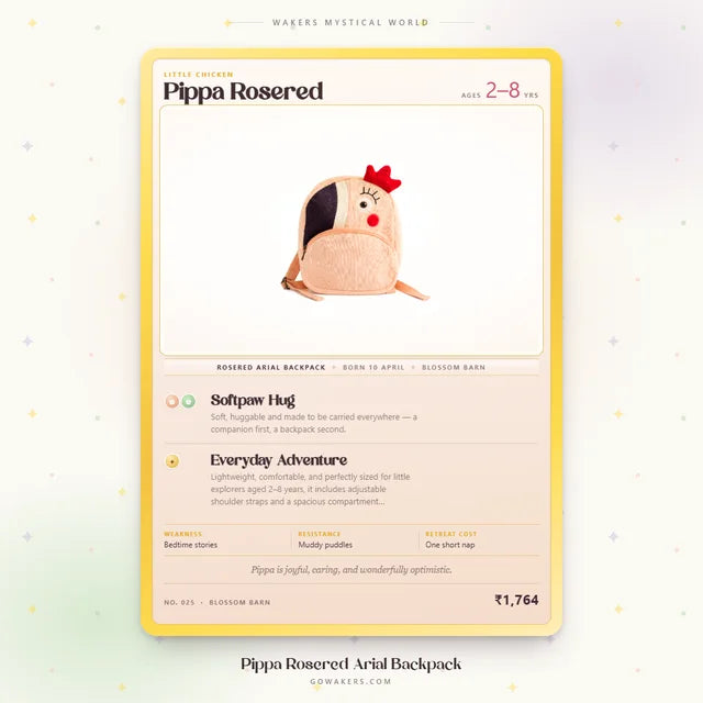 Pippa Rosered — WAKERS Mystical World card