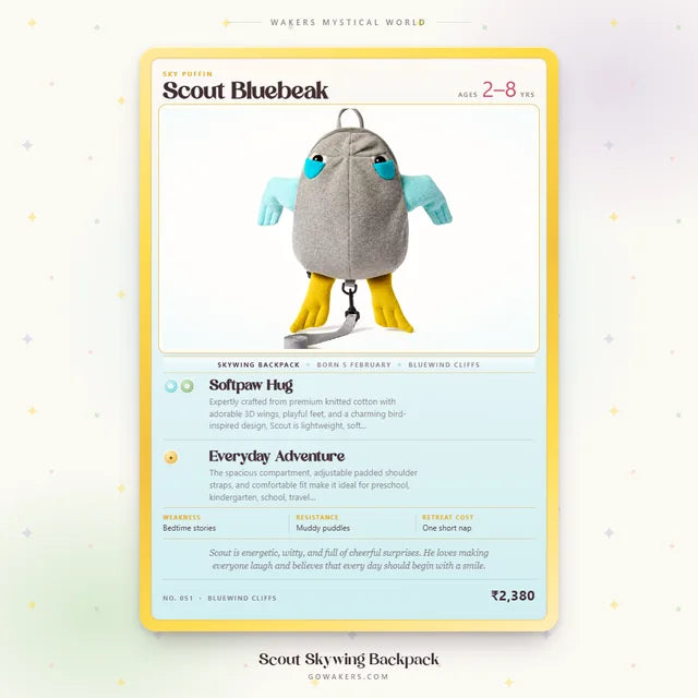 Scout Bluebeak — WAKERS Mystical World card