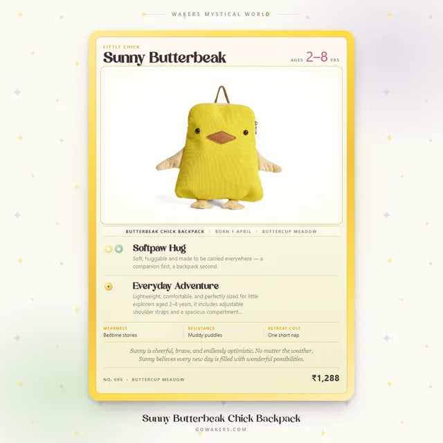 Sunny Butterbeak — WAKERS Mystical World card